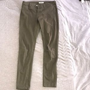 Charlotte Russe olive green pants size 8